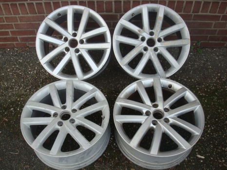 18”Inch Originele Highline Velgen Volkswagen Golf 6 7 5x112 - 3