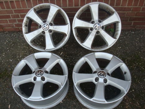 17''Ronal Orginele Volkswagen Golf Passat Touran Jetta Caddy EOS Beetle 5x112 - 3