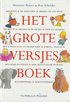 HET GROTE VERSJESBOEK - Marianne Busser & Ron Schröder - 0