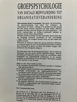 Groepspsychologie van soc. beïnvloeding tot organisatieverandering - 1