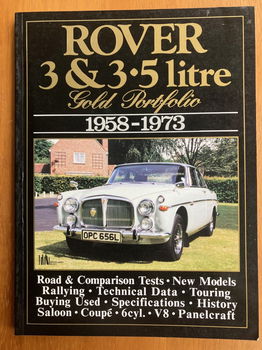 Rover 3 & 3.5 litre Gold Portefolio - R.M. Clarke - 0