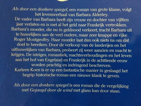 Als door een donkere spiegel - Karleen Koen - 1