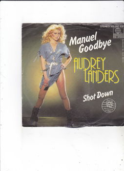 Single Audrey Landers - Manuel goodbye - 0