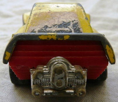 Modelauto, Matchbox (Superfast), Schaal 1:60, No.58 - Woosh-N-Push - Yellow, 1972-1976.(Nr.1) - 2