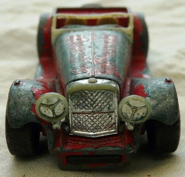 Modelauto, Matchbox, Schaal 1:50, No.47 - Jaguar SS100 - Red, 1983-1985.(Nr.1) - 1