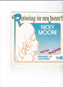 Single Nicky Moore - Raining in my heart - 0