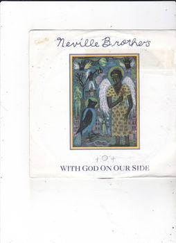 Single The Neville Brothers - With god on our side - 0