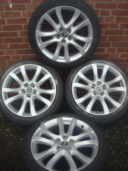 19” Originele Mazda CX-5 Velgen met Banden 5x114,3 - 4