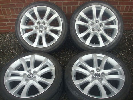 19” Originele Mazda CX-5 Velgen met Banden 5x114,3 - 5