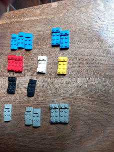 Lego - wielen + banden, spatborden