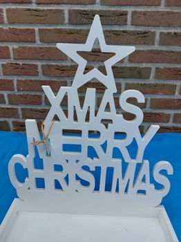 XMAS Merry Christmas witte bak. - 3