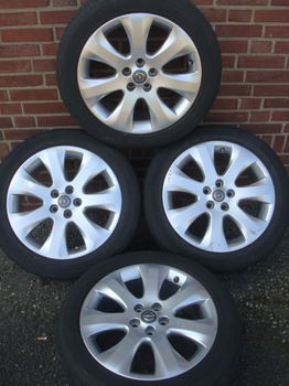 17 Inch Originele OPEL OPC Velgen en Banden Steek5x105 - 3