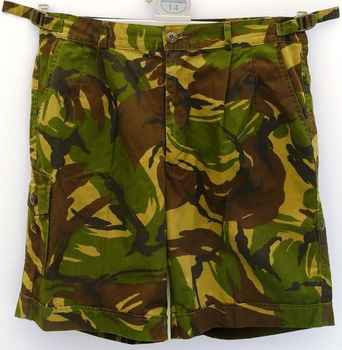 Broek, Kort, Gevechts, Uniform, KL, M93, Woodland Camouflage, maat: 0000/8090, 1994.(Nr.10) - 0