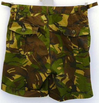 Broek, Kort, Gevechts, Uniform, KL, M93, Woodland Camouflage, maat: 0000/8090, 1994.(Nr.10) - 3