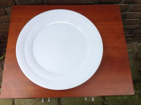 Borden - wit - horeca - afmeting: 32 x 32 - nieuw - 4