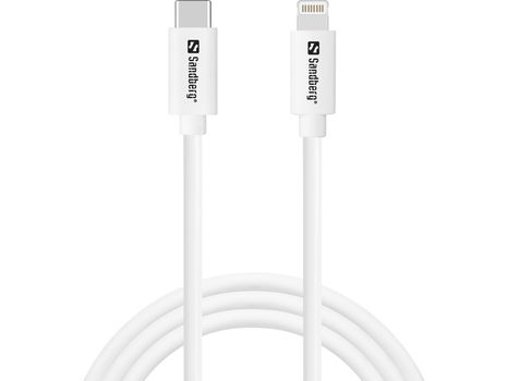 USB-C PD to Lightning MFI, 1M voor iPhone of iPad - 0