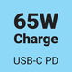 USB-C Charge Cable 1M, 65W - 6 - Thumbnail