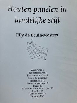 Houten panelen in landelijke stijl - Elly de Bruin-Mostert - 1