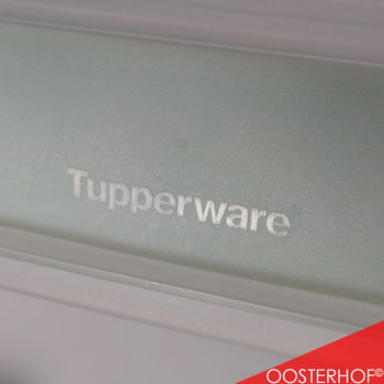 Tupperware BrotMax A107 Brood Bewaar Trommel Grijswit/Mint - 5