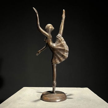 Bronzen ballerina - 1