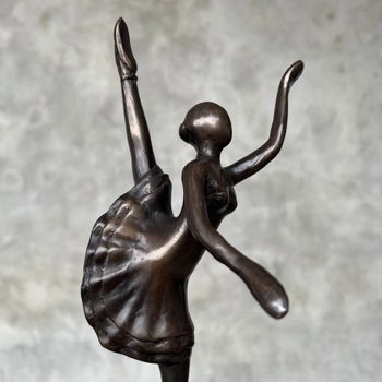 Bronzen ballerina - 5