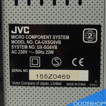 JVC Micro Component Audio System UX-SG6V + AB - 5