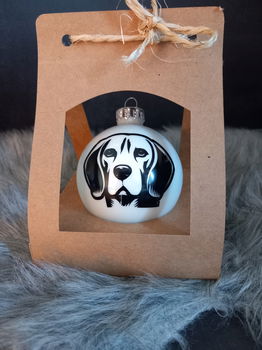 Honden kerstbal - 3