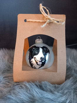 Honden kerstbal - 5