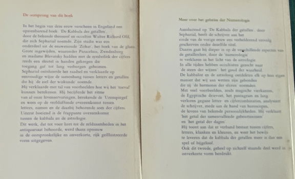 Kabbala der getallen (twee boeken) - 1