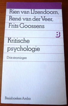 Kritische psychologie - IJzendoorn, Vd Veer, Goossens - 0