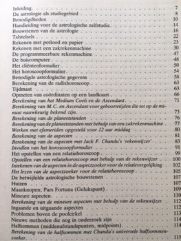 Astrologische berekeningen zonder problemen - Jack F. Chandu - 2