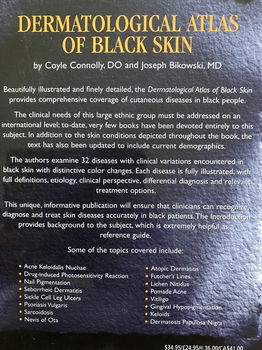 Dermatological atlas of black skin - Connolly, Bikowski - 1