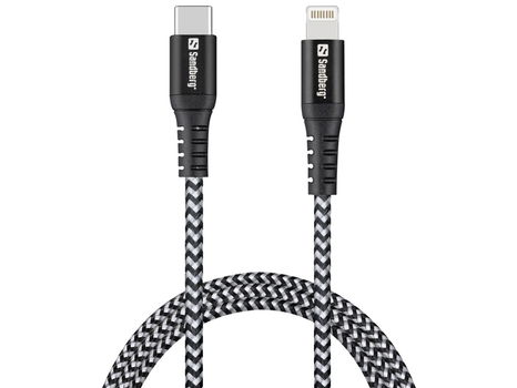 Survivor USB-C PD>Lightning 1M voor iPhone of iPad - 0