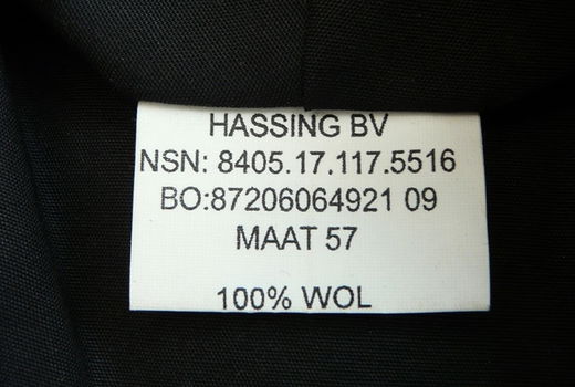 Baret, Petrol, Koninklijke Landmacht, maat: 57, vanaf 2000.(Nr.5) - 7