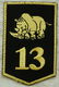 Embleem, Mouw, DT2000, 13 Gemechaniseerde Brigade, KL, vanaf 2000.(Nr.6) - 0 - Thumbnail