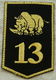 Embleem, Mouw, DT2000, 13 Gemechaniseerde Brigade, KL, vanaf 2000.(Nr.6) - 1 - Thumbnail