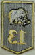 Embleem, Mouw, DT2000, 13 Gemechaniseerde Brigade, KL, vanaf 2000.(Nr.6) - 2 - Thumbnail