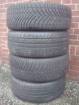 17 inch Originele VW GTI velgen en banden Kleber Maxxis 5x100 - 6