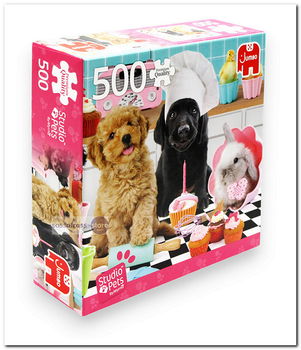 Cupcakes: Studio Pets - Jumbo - 500 Stukjes - 0