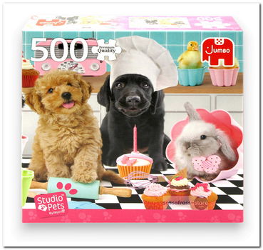 Cupcakes: Studio Pets - Jumbo - 500 Stukjes - 1