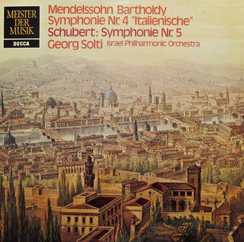 LP - Mendelssohn Bartholdy*Schubert - Israel Philharmonic Orchestra - 0