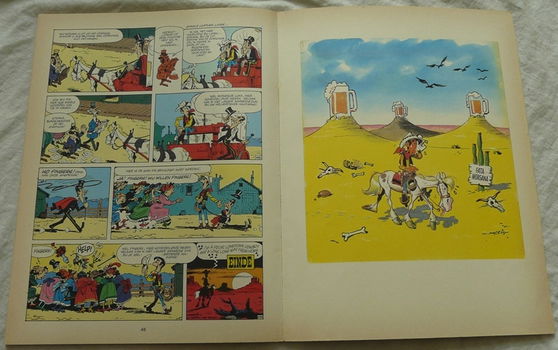 Strip Boek, Lucky Luke, Fingers, Nummer 23, Dargaud, 1983. - 2