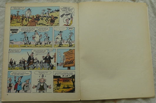 Strip Boek, Lucky Luke, Jesse James, Nummer 4, Dargaud, 1979. - 2