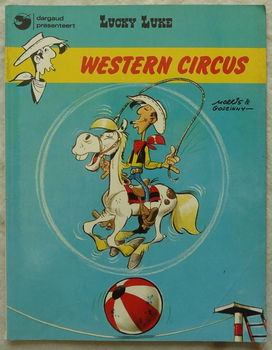 Strip Boek, Lucky Luke, Western Circus, Nummer 5, Dargaud, 1979. - 0