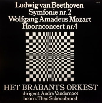 LP - Beethoven * Mozart - Het Brabants Orkest - 0