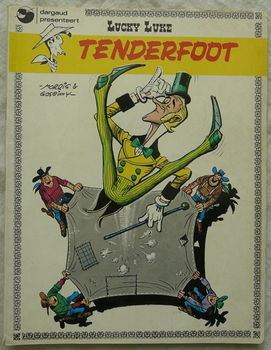 Strip Boek, Lucky Luke, Tenderfoot, Nummer 2, Dargaud, 1979. - 0