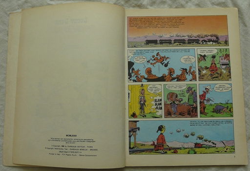 Strip Boek, Lucky Luke, Tenderfoot, Nummer 2, Dargaud, 1979. - 1