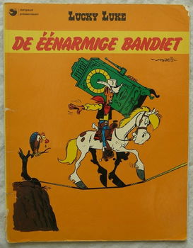 Strip Boek, Lucky Luke, De Eenarmige Bandiet, Nummer 20, Dargaud, 1981. - 0