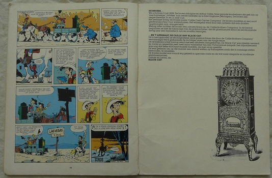 Strip Boek, Lucky Luke, De Eenarmige Bandiet, Nummer 20, Dargaud, 1981. - 2