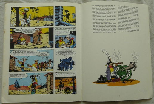 Strip Boek, Lucky Luke, Zijne Keizerlijke Hoogheid Smith, Nummer 14, Dargaud, 1977. - 2